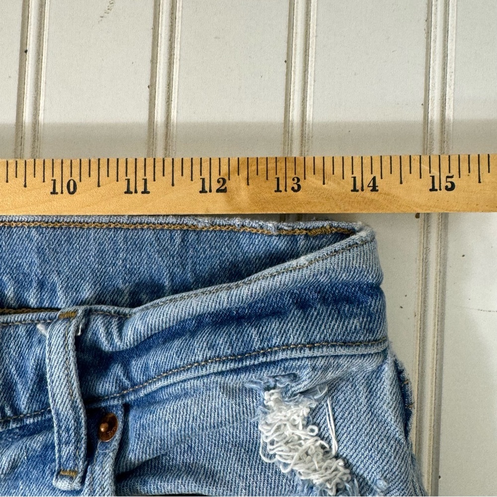 Abercrombie & Fitch Jeans the 70's Flare Ultra High Waist Paint Splatters - Picture 6 of 15